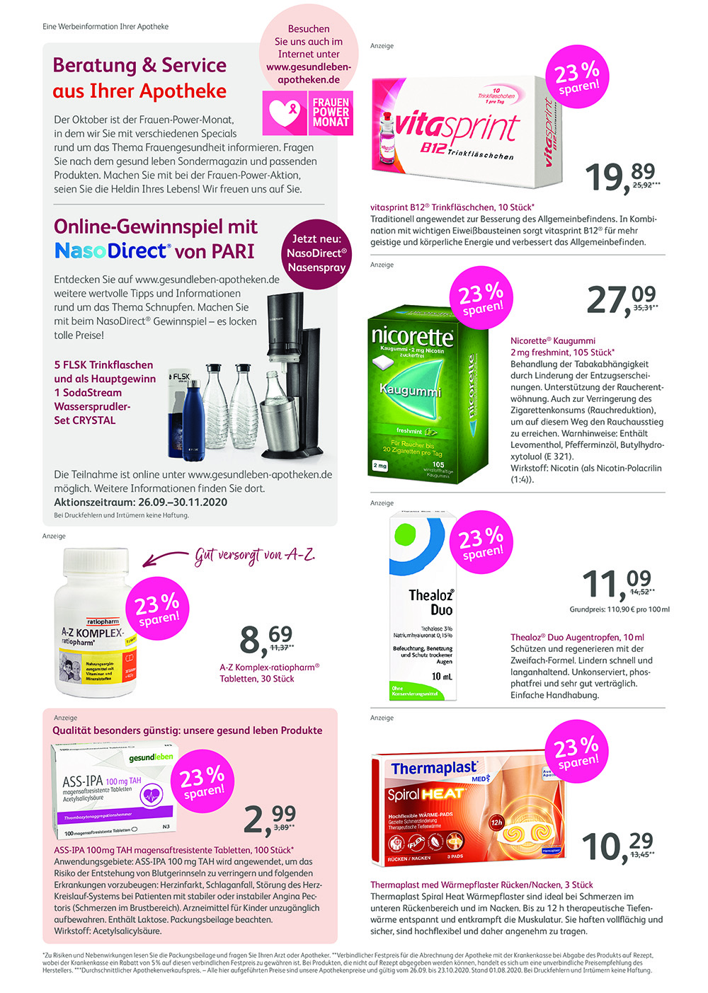 Angebote | Nordwest-Apotheke in 49090 Osnabrück