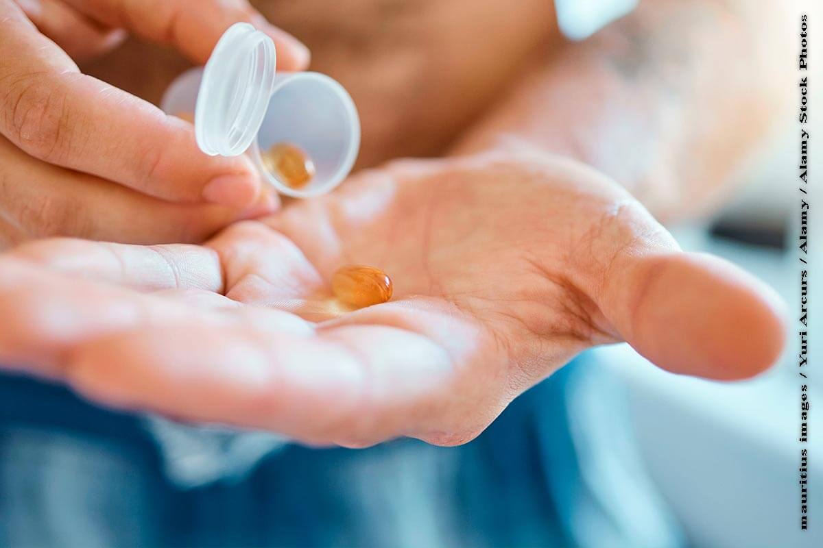 Gesund leben: Nahrungsergänzungs-Mittel