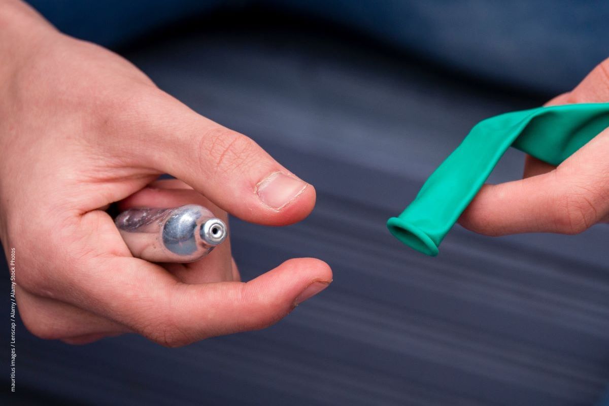 Finger weg von Lachgas!