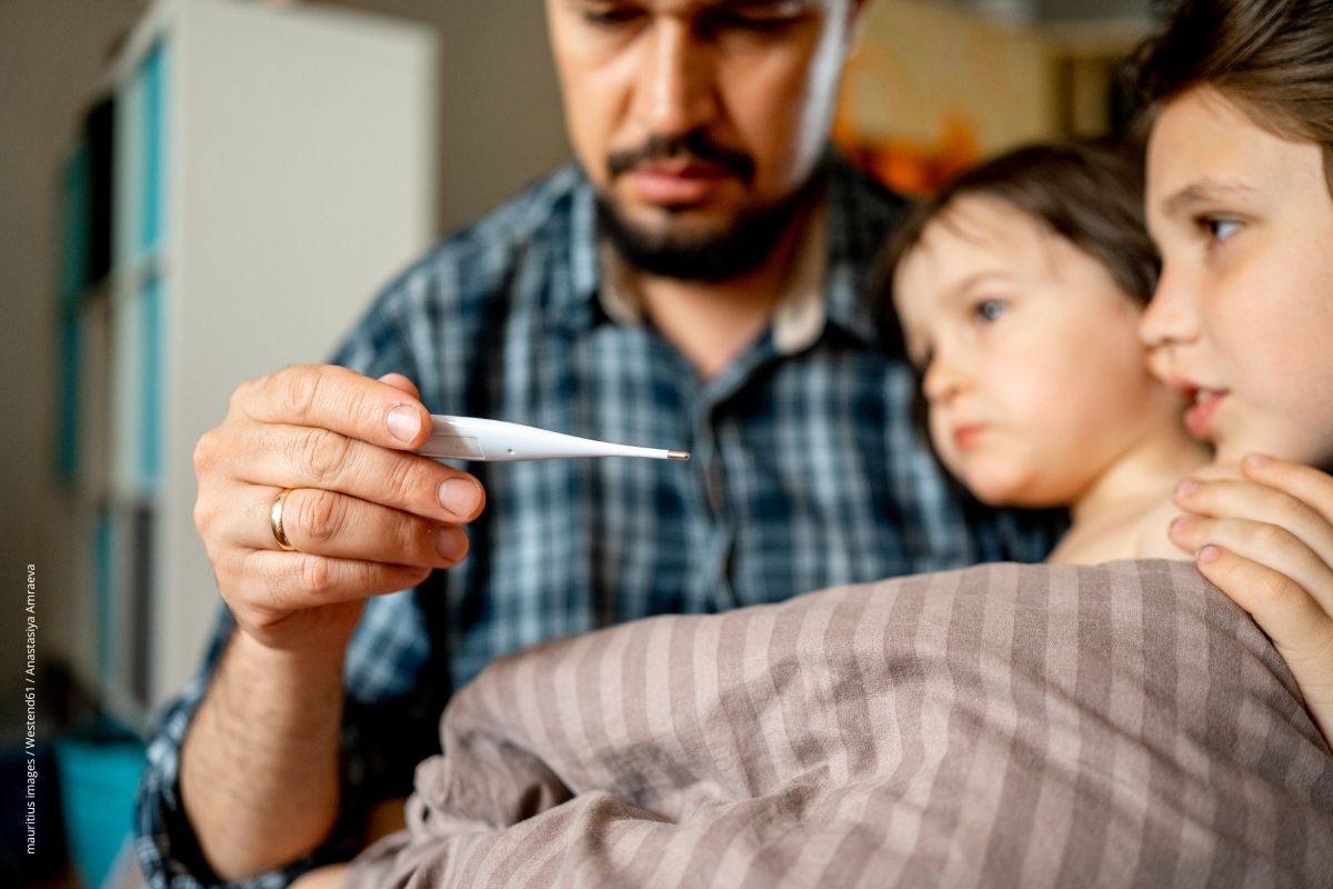 Was tun, wenn das Kind fiebert?