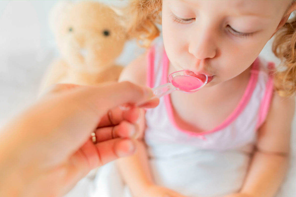 Bei Kindern Husten lindern