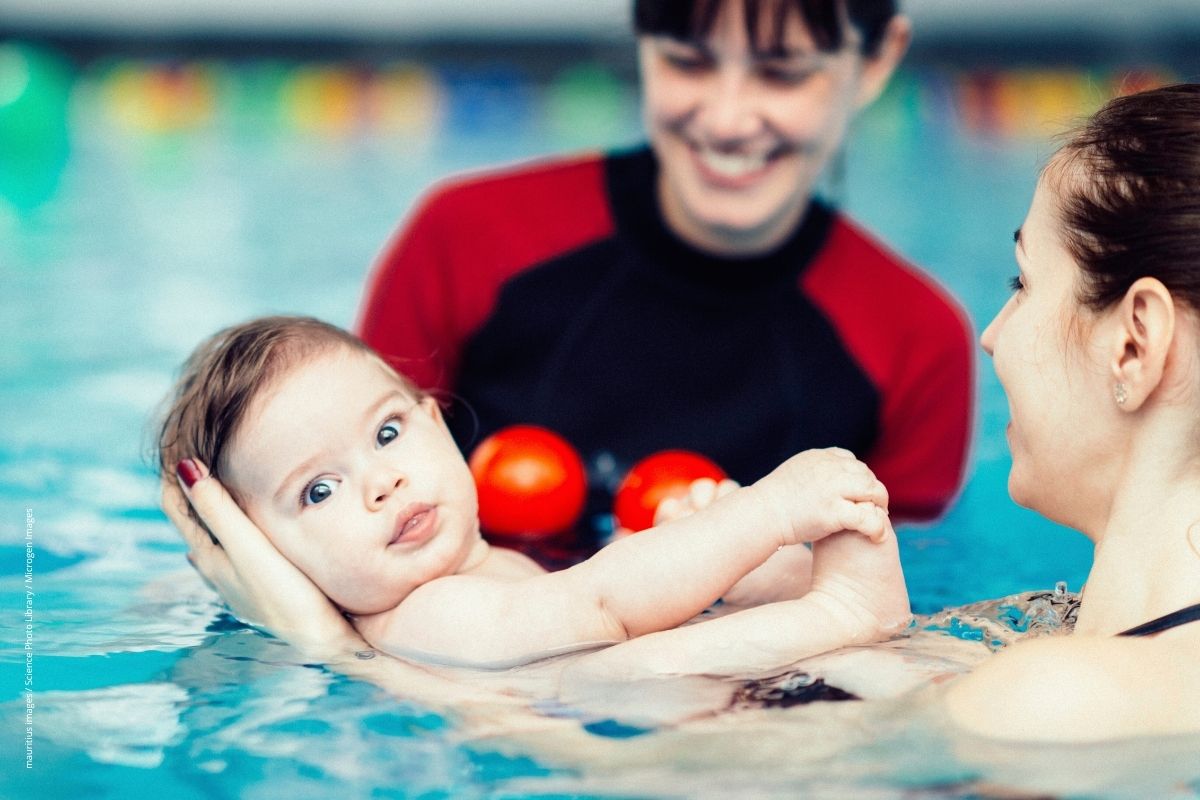Kein Survival-Schwimmen für Babys!