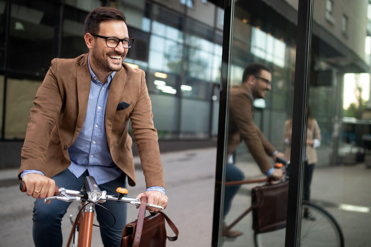 So macht der Weg zur Arbeit fit, © NDAB Creativity/Shutterstock.com