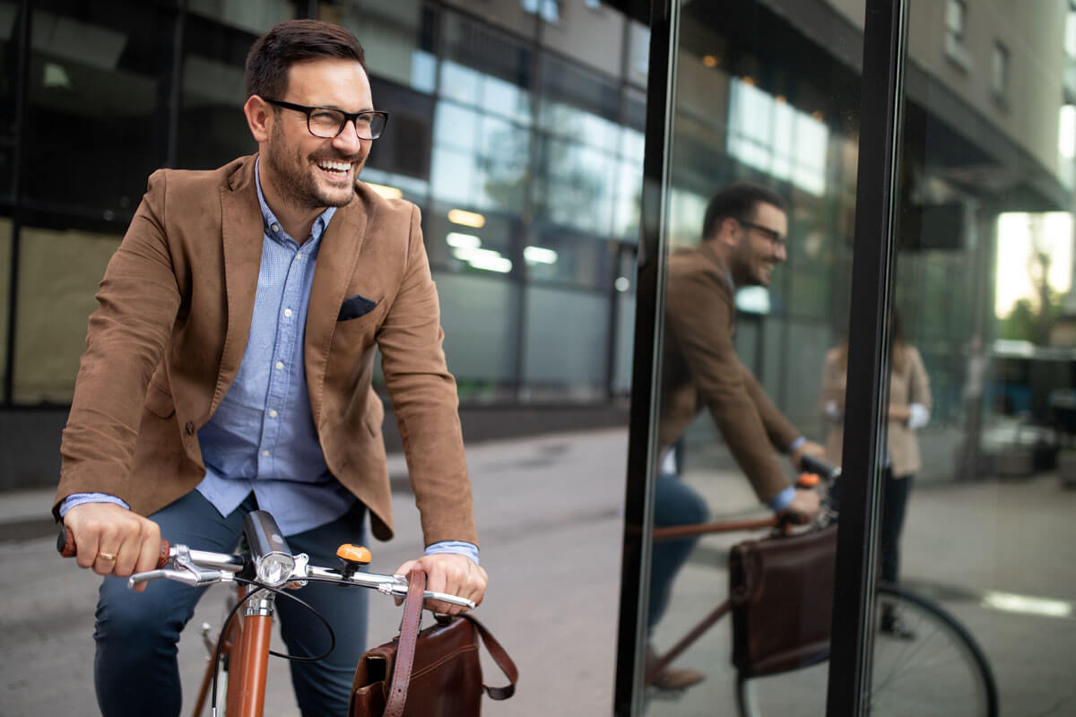 So macht der Weg zur Arbeit fit