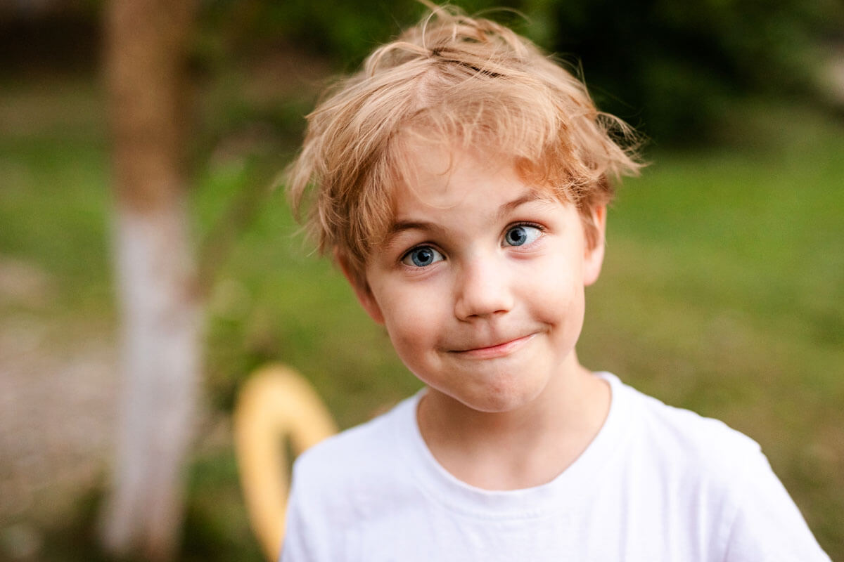 Kinderaugen gut beobachten